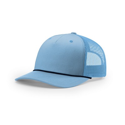 Five Panel Trucker Cap w/Rope