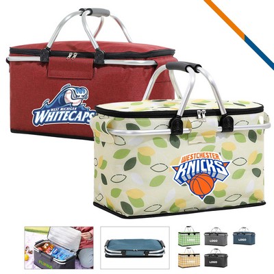 PineChill Collapsible Picnic Cooler Basket