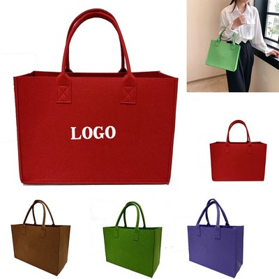 Felt Handbag Reusable Bags