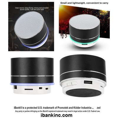 iBank ® Bluetooth Speaker compatible with U disk and Memory Card