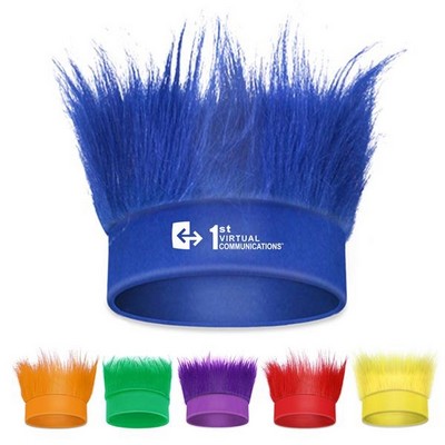 Adults Crazy Fans Wig Headband For Cheering