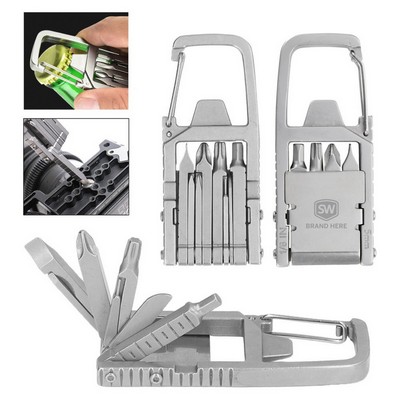 12" 1 Folding Multi-Tool Keychain