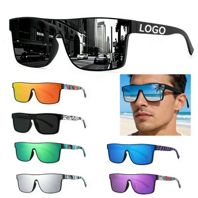 Sport Polarized Shield Sunglasses