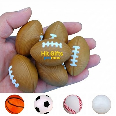 4CM Foam Mini Basketball and Football Set