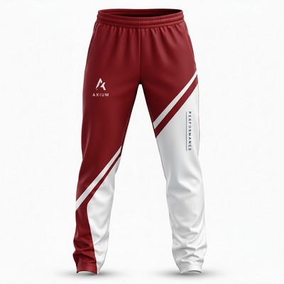 Unisex Sublimated Microfiber UPF Track Pants