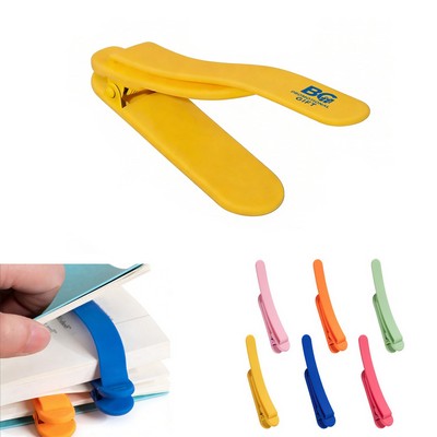Silicone Automatic Page Following Bookmark