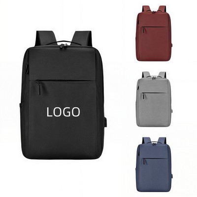 16" Waterproof Lightweight Business Backpack W/ Laptop Compartment