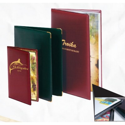 Hampton Double Panel 2 View Foam Padding Cover w/ Clear Interior Pocket