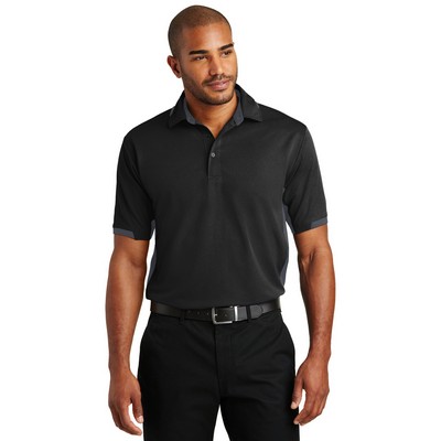 Port Authority® Dry Zone® Colorblock Ottoman Polo.