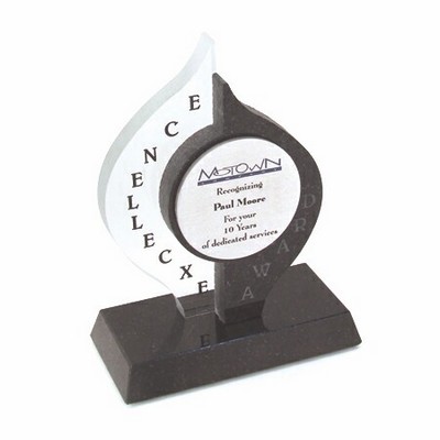 Elégance 3 Award (5"x 6-3/4"x 2-1/2")