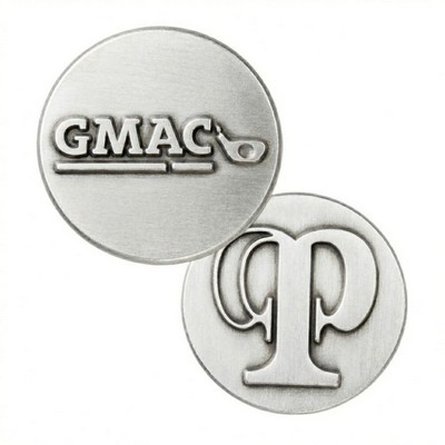 Jumbo Marker 1.25" Custom with 3/4" Nickel Silver Ballmarker