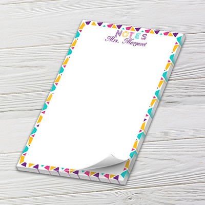 Full-Color Notepads - 100 Sheets (5" x 8")