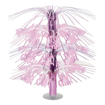 Its A Girl Cascade Centerpiece