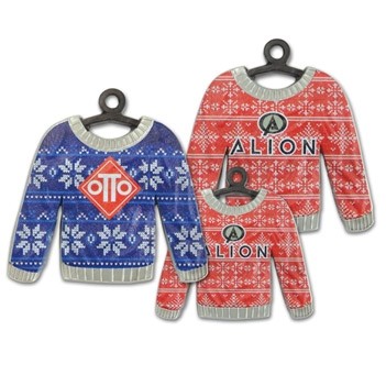 3D Gallery Print Collection Ugly Sweater Logo Ornament (Full Size)