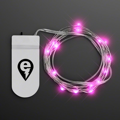 Pink Craft String Lights - PRINTED