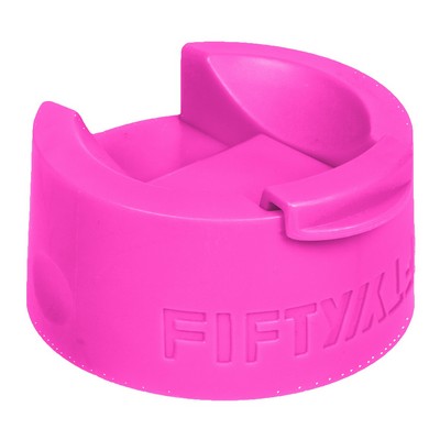 Lipstick Pink Wide Mouth Flip Lid