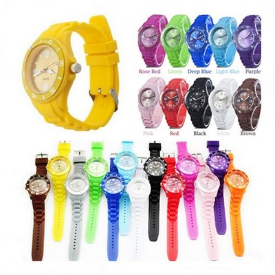 Ice Jelly Silicone Watch