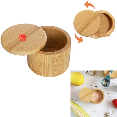 Bamboo Spice Storage Pot