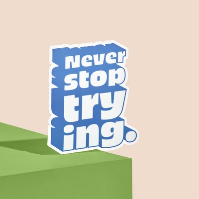 4"x4" Die Cut Custom Sticker (High Quantity)