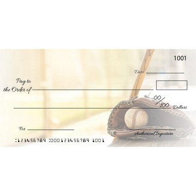 Custom Baseball Big Checks