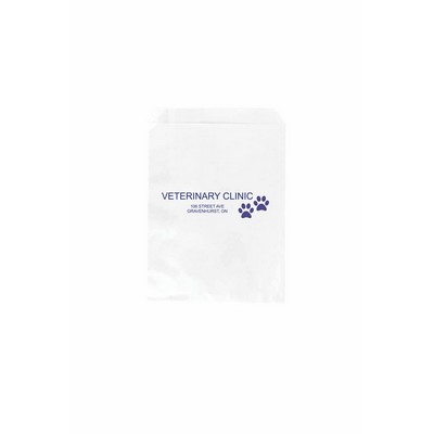 WHITE Notion Bag, 1C1S (6"X9")