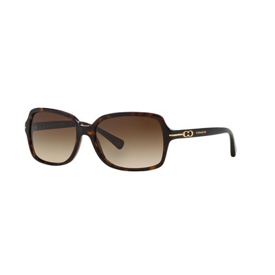Coach® Women's Havana Brown Sunglasses