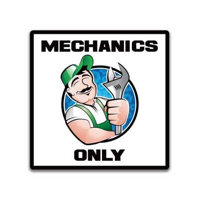 Magnet-2Mil - 10"X10" Custom Shape-Indoor-Outdoor. Full Color