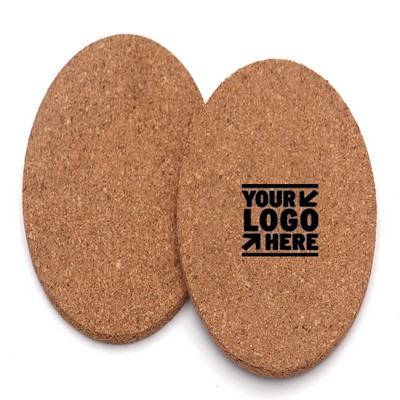Round Cork Coaster