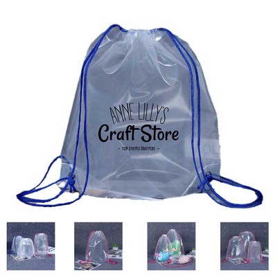 Stadium Pvc Drawstring Bag
