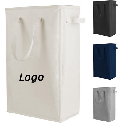 Slim Laundry Hamper Handles Collapsible Laundry Basket