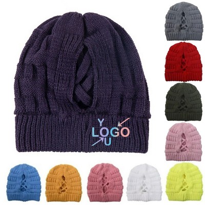 Woven Knit Hat
