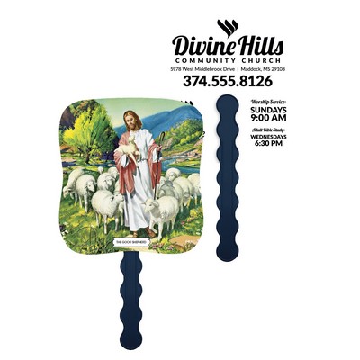 Skinner & Kennedy® The Good Shepherd - Pictorial Fan
