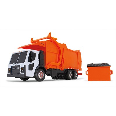 Mack LR with McNeilus Meridian Front Load Refuse Truck & Bin including Lights and Sounds