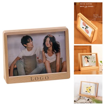 Wooden Photo Display Wedding Party Picture Holder Frame