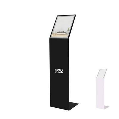 A4 Acrylic Pedestal Sign Holder Floor Stand