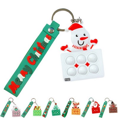 Christmas Stress Relief Keychain