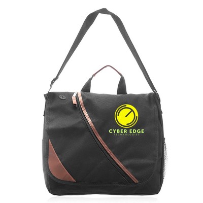 Tirano Messenger Bag (2 Color Imprint)