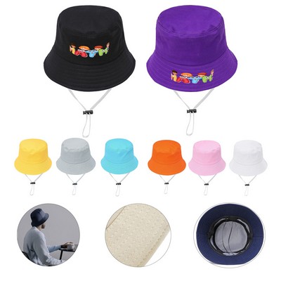 Cotton Windproof Rope Fisherman's Hat