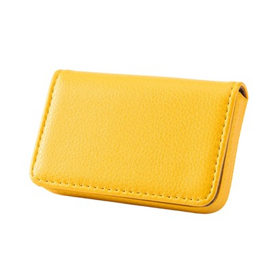 PU Leather Name Card Case Business Card Holder
