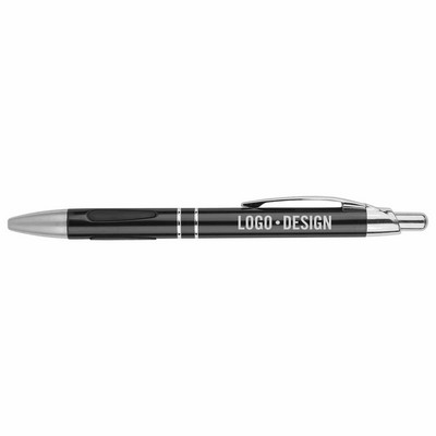 Anodized Aluminum Pen with Gripper