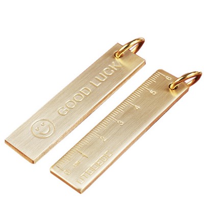6cm Ruler Key Chain