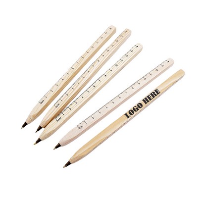 Wooden Scale Ballpoint Pen