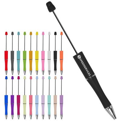 DIY Plastic Ballpoint Beaded Pen