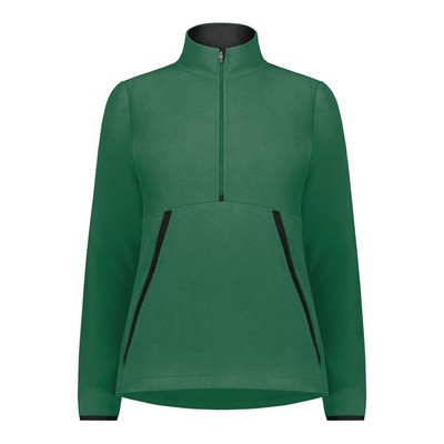 Augusta Sportswear Women's Eco Revive™ Polar Fleece Quarter-Zip Pullover - 6857