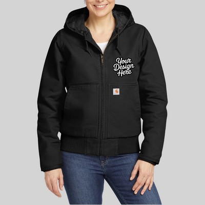 Carhartt® Women's Washed Duck Active Jac - L