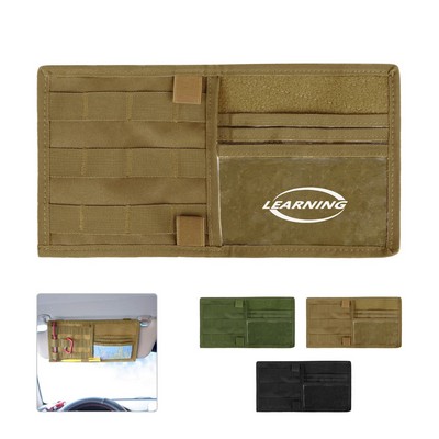 Oxford Tactical Car Sun Visor Organizer 12.6"x6.7"