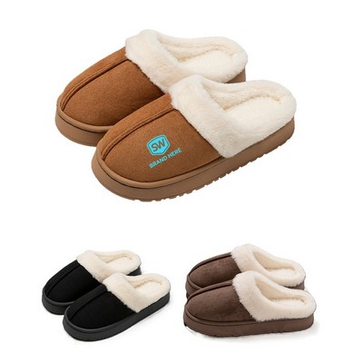Women's Cozy Plush Cotton Slippers