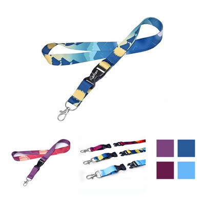 Detachable Polyester Convention Lanyard
