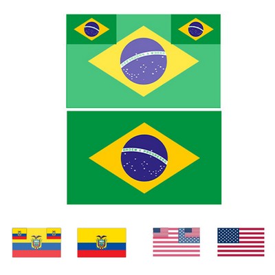 Custom World Cup Fan Cheering Soccer Shawl Flag