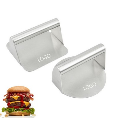 Stainless Steel Burger Press